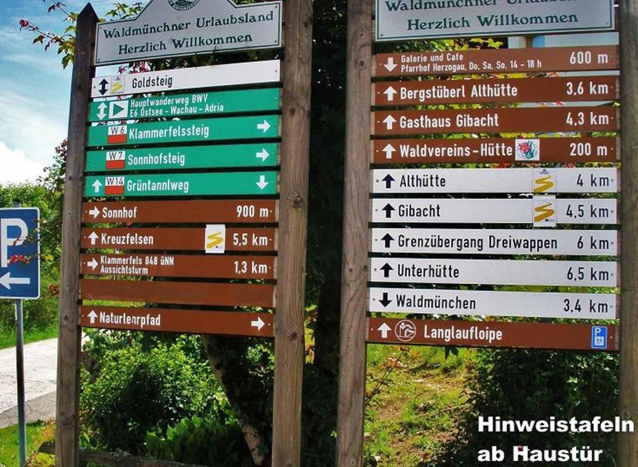 Ferienwohnungen Waldblick Waldmünchen Eksteriør billede
